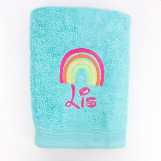 Toalla Personalizada arco iris Nanetes