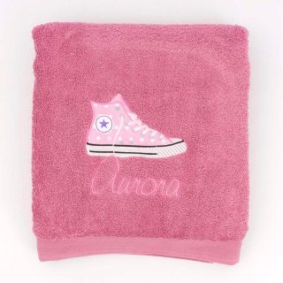 Toalla Personalizada zapatillas Nanetes