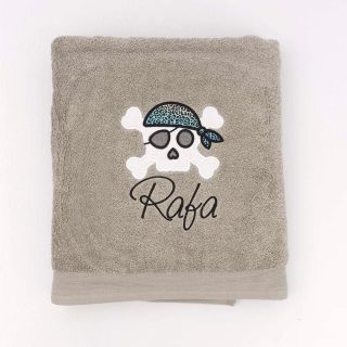 Toalla Personalizada pirata niño Nanetes