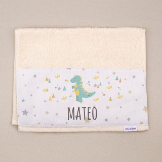 Toalla Personalizada dino mi pipo