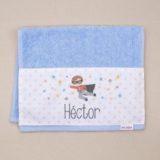 Toalla Personalizada superhéroe mi pipo