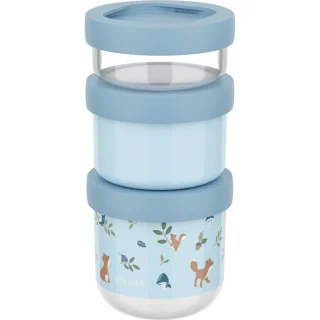 Pack 3 tupper apilables Forest Friends Little Duch