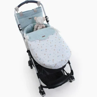 Colcha capazo reversible Safari Uzturre