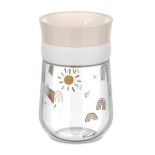 Vaso infantil 360 antiderrame Arco Iris Little Duch
