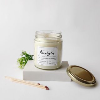 Vela aromática Eucalyptus