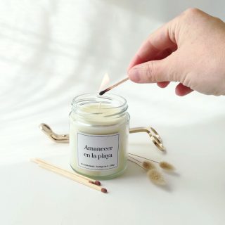 Vela aromática Amanecer en la Playa