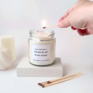 Vela aromática Puesta de sol